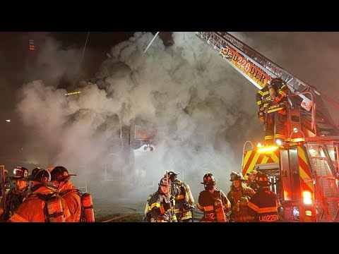 Fire engulfs Luzerne County home