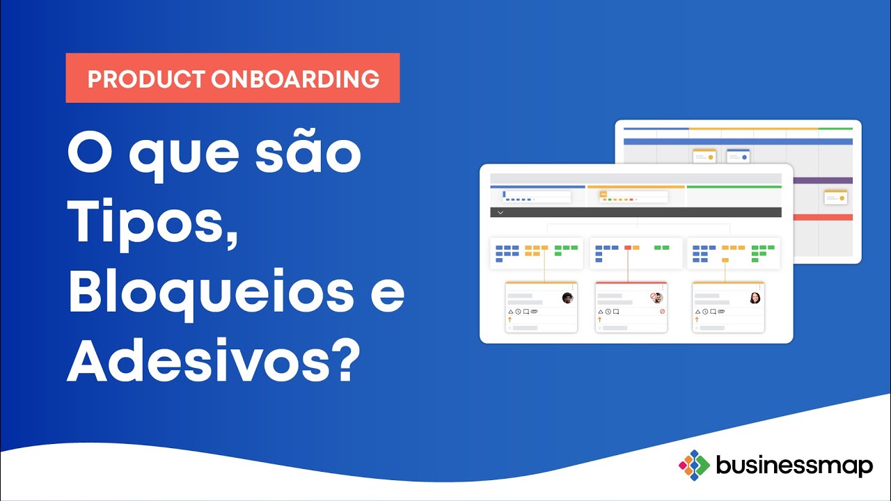 O que são Tipos, Bloqueios e Adesivos?