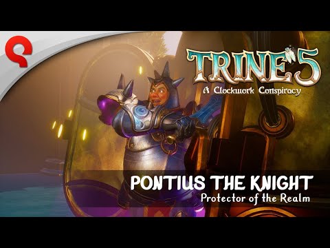 Trine 5: A Clockwork Conspiracy - Hero Spotlight: Pontius the Knight