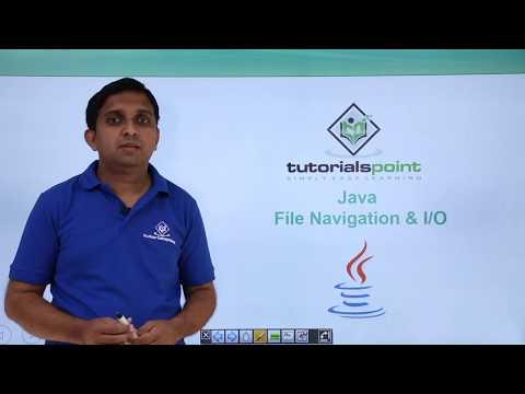Java File Navigation Io
