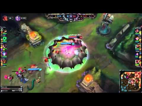 9xMiao as Challenger Ahri 3v1 plays