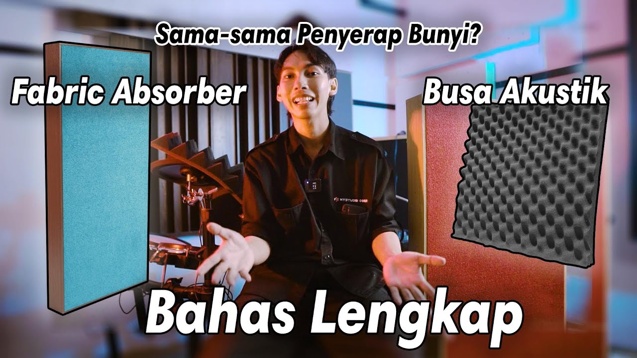 Busa Akustik vs Fabric Absorber : Mana yang Lebih Efektif untuk Akustik Ruangan?