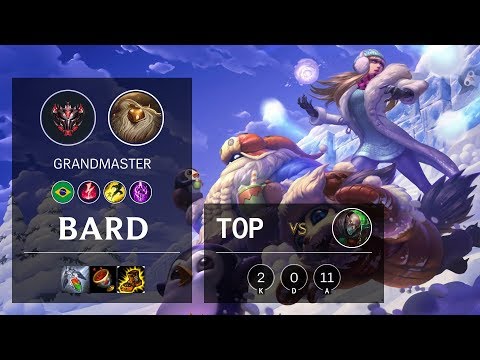 Bard Top vs Singed - BR Grandmaster Patch 10.7