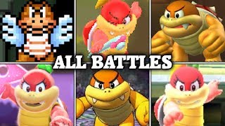 Evolution of Boom Boom &amp; Pom Pom Battles in Mario games (1988 - 2017)