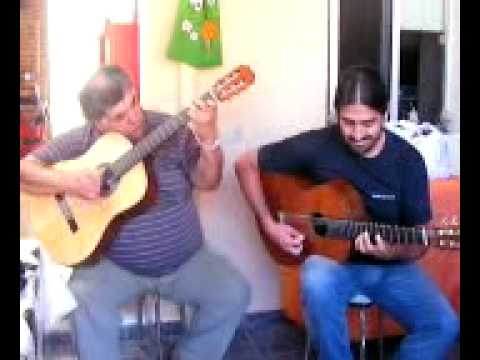 bosion trio en una guitarreada