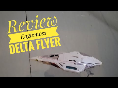 Review Eaglemoss Delta Flyer from Star Trek Voyager