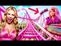 Barbie Roller Coaster: Can You Survive 100 Loops? 360º VR Video