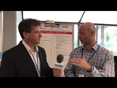 Rich Nass talks with David Kleidermacher at MEDSec 2017