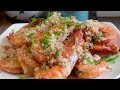 10 Min Meal: Super Easy Garlic Butter Shrimp • Delicious Prawn Recipe You can Make In 10 Minutes