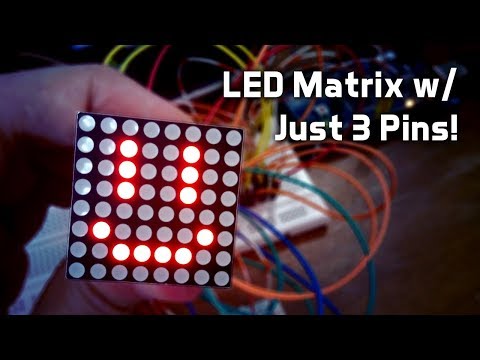8x8 LED Matrix for Arduino