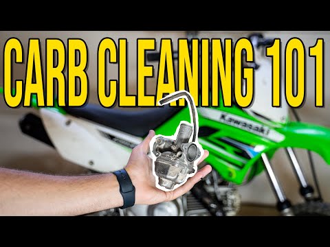 How to clean a dirt bikes carburetor! (Made SIMPLE)
