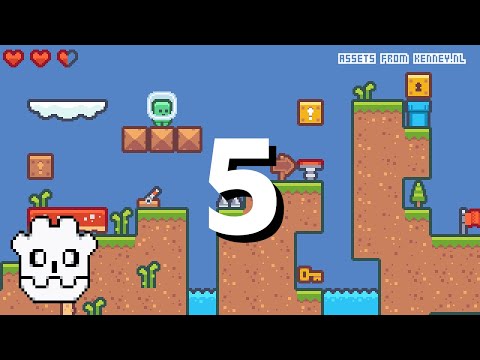 Pixel Platformer Tutorial / Code Along P5 (Spikes + Camera) - Godot Engine