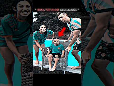 Spell the footballer 👀⚽️