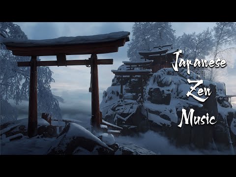 Winter in Japan - Japanese Zen Music - Meditation Music, Calming Music, Sleep, Relaxing Music
