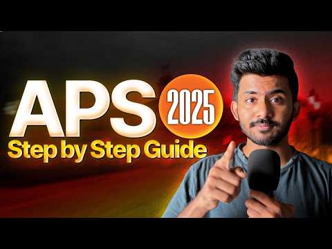 How to APPLY for the APS certificate in 2025 - Complete Guide