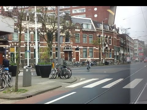 RET Tram Rit Zwaanshals - Soetendaalseweg in Rotterdam
