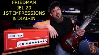 Video thumbnail for Friedman JEL 20, Jake E Lee's Signature Amp- First Impressions & Dial-In by TONE WARS