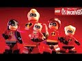 LEGO Os Incríveis FILME 1 E 2 TODAS AS CENAS DO JOGO DUBLADO PT BR