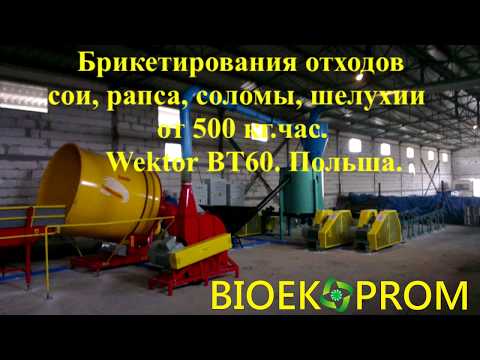 Комплекс производства топливных брикетов из соломы от 600 кг.час. - фото 2 - id-p1629609751
