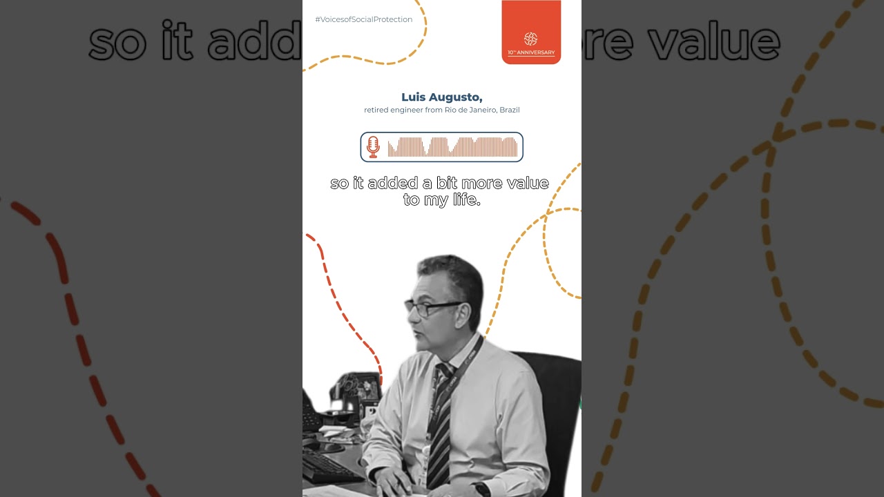 #VoicesOfSocialProtection - Luis Augusto, interviewed by sporg Ambassador Nathalia Tavares.