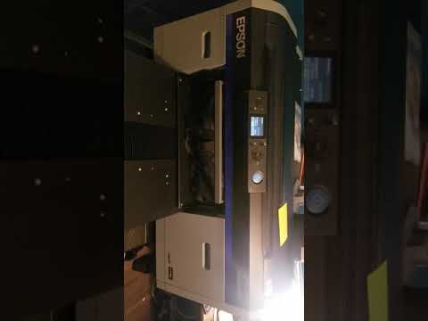 Custom camo hoodie printed with the Epson F2100 DTG