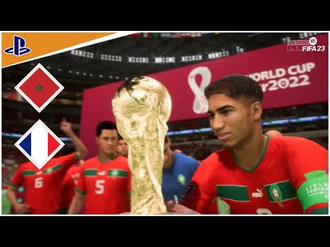 FIFA 23 - Morocco Vs France | Qatar World Cup Final 2022 | | 4K Gameplay |