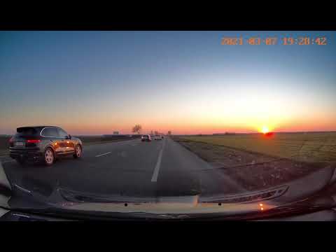 DN2 E85 depășire acostament contrasens, drumul mortii