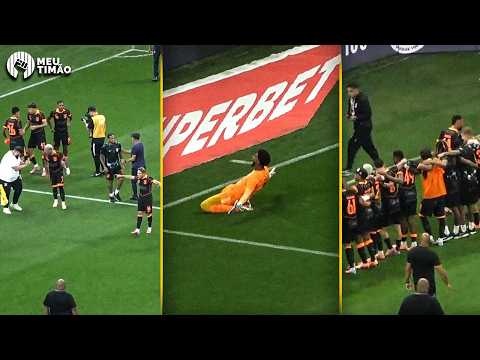 VEJA A REAÇÃO DA TORCIDA APÓS A DEFESA DO HUGO NOS PÊNALTIS ENTRE CORINTHIANS 1X2 CRUZEIRO