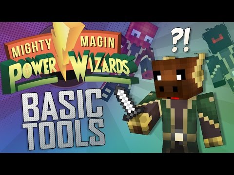 DORKGASM Krispy - Minecraft - Mighty Magin Power Wizards #2 - Basic Tools