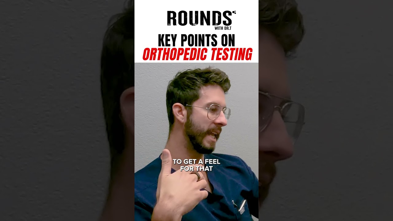 Key points on Orthopedic Testing