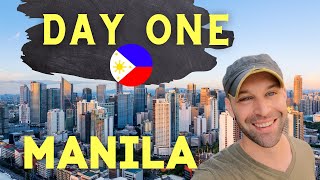 FIRST IMPRESSION of MANILA, PHILIPPINES 🇵🇭