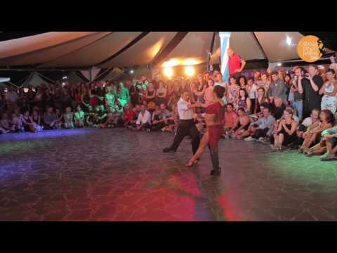  Neri Piliu  and  Yanina Quiñones  are  dancing  at  Catania Tango Festival  in  2016