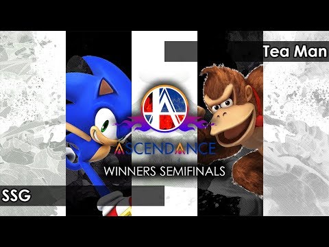 Smash 4: SSG (Sonic) V Tea Man (Donkey Kong/Dark Pit) - Ascendance 54 Tournament SSB4