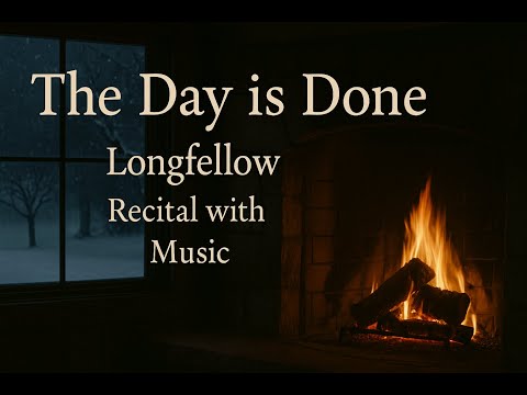 The Day is Done – Henry Wadsworth Longfellow | Poetry Recital with Music