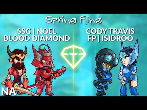 noeL & Blood Diamond vs Cody Travis & Isidroo - NA 2v2 Top 3 - Brawl League Spring Fling