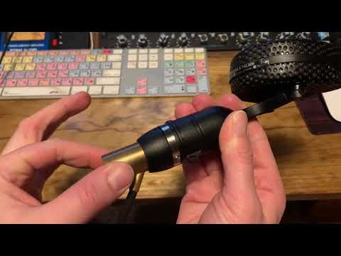 Removing a Coles 4038 Microphone Mount