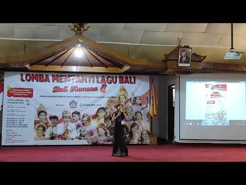 Biang Sesuluh Tiyang (cover by Gek Tya Prameswari) - Lomba Bali Kumara 8