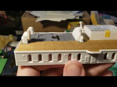 titanic hachette painting door handles  part 1