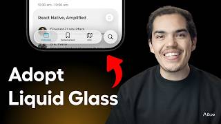 How to adopt Liquid Glass in an Expo app