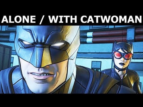 Batman Fighting The Pact Alone Or With Catwoman - BATMAN Season 2 The Enemy Within Episode 4