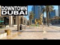 Downtown Dubai Complete Walk | 4K | Dubai Tourist Attraction