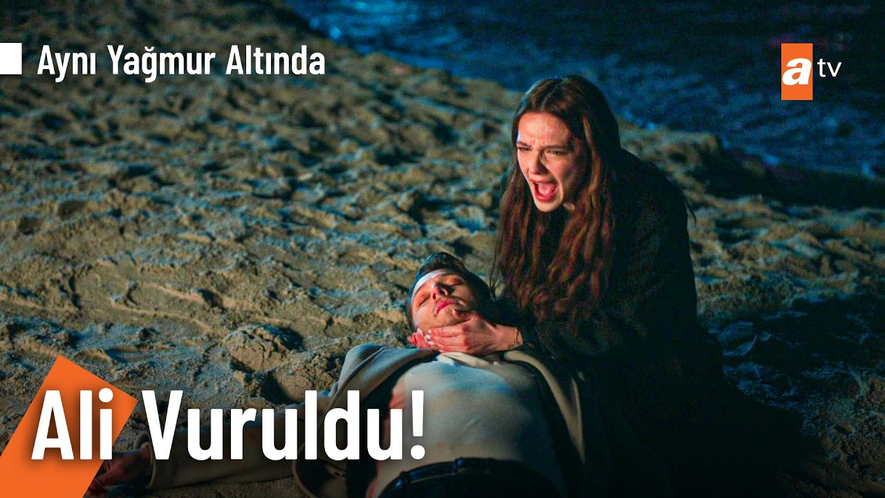 Ali, Rosa'nın kollarında vuruldu - Aynı Yağmur Altında 2. Bölüm  @AyniYagmurAltinda​