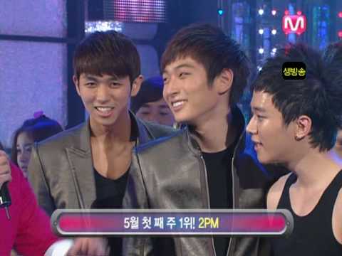 [HD] Mnet 090507 M!Countdown - 2PM Winning Award & Encore