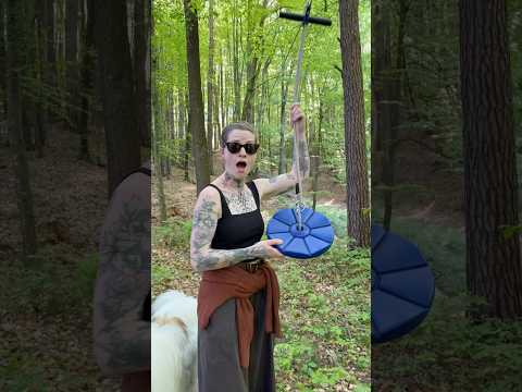 Warum du dir eine Seilrutsche holen solltest😨 #landwirtschaft #vlog #seilrutsche #hofalltag