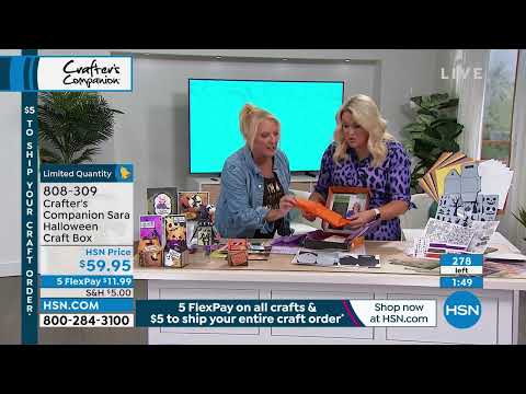 Crafter's Companion Sara Signature Halloween Craft Box