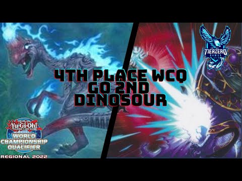 Yugioh 4th Place Go 2nd Dino Deck Profile – Chelmsford WCQ 2022 – Connor Butcher - Feb 2022