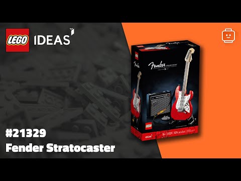 Vidéo LEGO Ideas 21329 : Fender Stratocaster