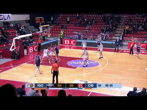 Perfect way to end a game! (Igokea - Cibona, 28.12.2018)