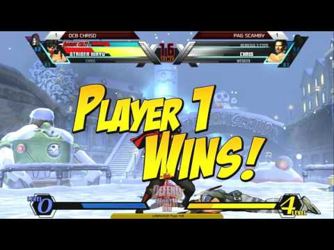 Ultimate Marvel vs Capcom 3 Tournament: Defend the North 2016 Day 2  - DCB ChrisD v PAG Scamby