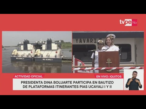 TvPerú Actvidad Oficial | Bautizo PIAS Ucayali I y II en Loreto